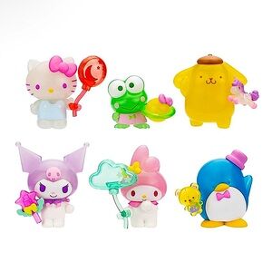 Hello Kitty and Friends 6 Figure Pack - Multicolor Dreamland Series 2